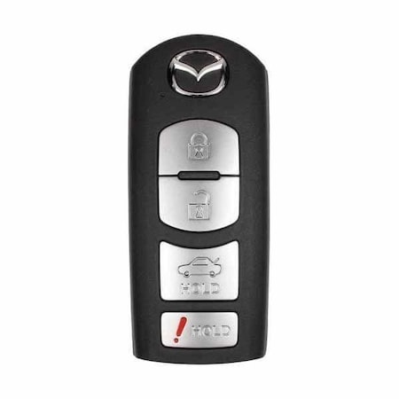 OEM: NEW:  2009-2013 Mazda / 4-Button Smart Key / PN: GSYL-67-5RY / KR55WK49383
